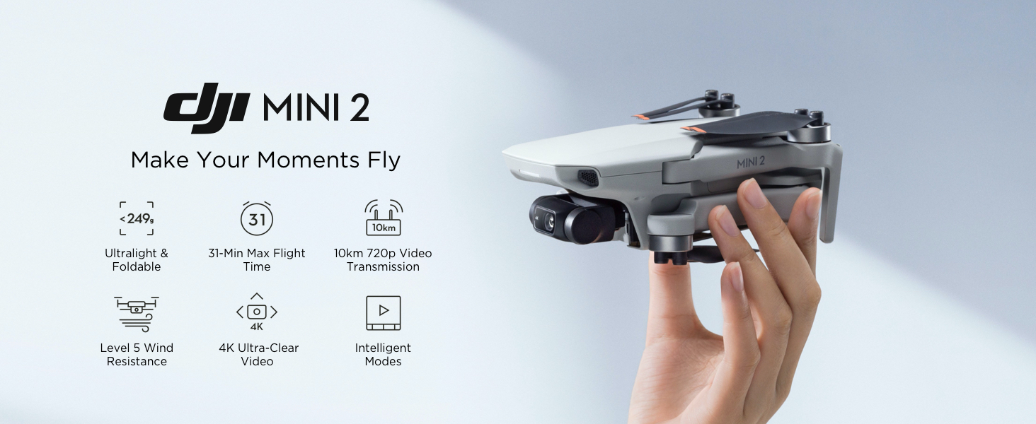 スマートフォン/携帯電話 その他 DJI Mini 2 Fly More Combo – Ultralight and Foldable Drone for 